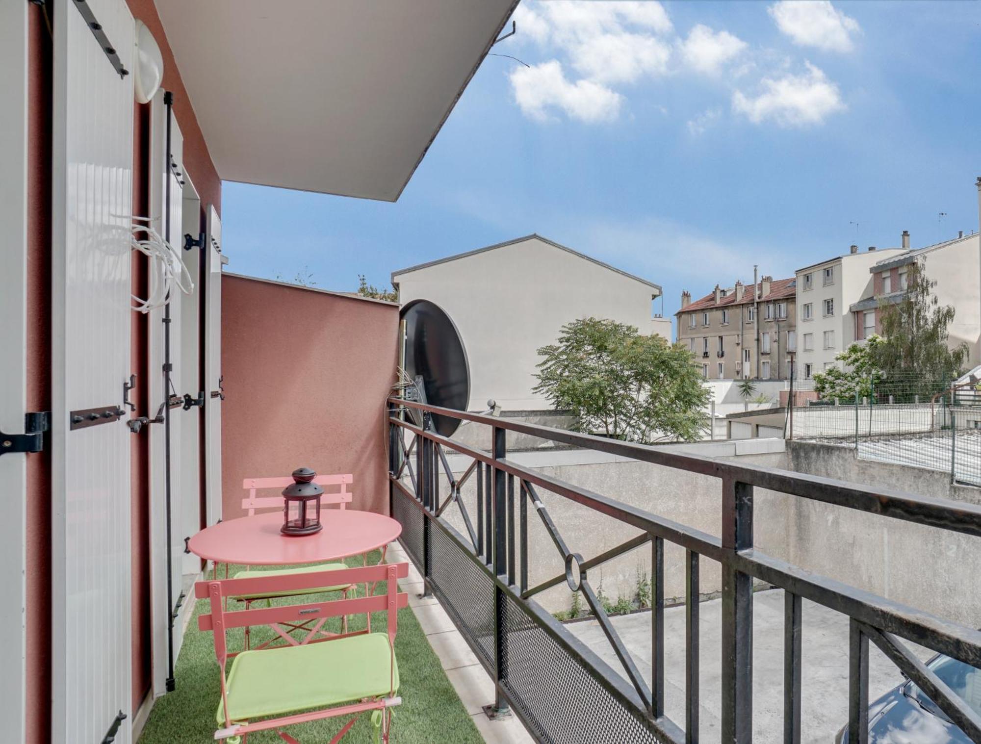 Chic Apart With Parking Near Paris Aubervilliers Zewnętrze zdjęcie